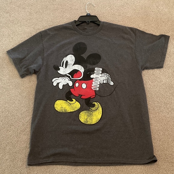 size L, bust 40” inches, can be unisex, Mickey scared, new condition - Picture 5 of 6